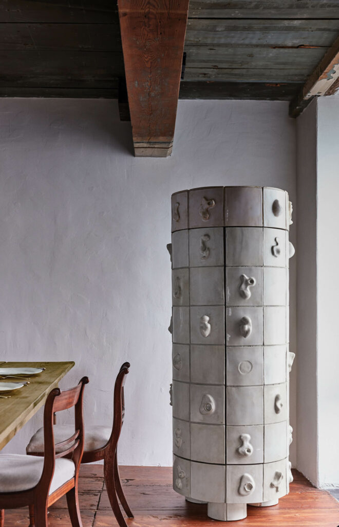 Ceramic Bar Cabinet.